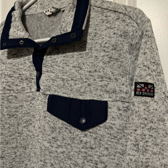 Ben Sherman Pull Over Sweater (fleece) - Picture 3 of 5